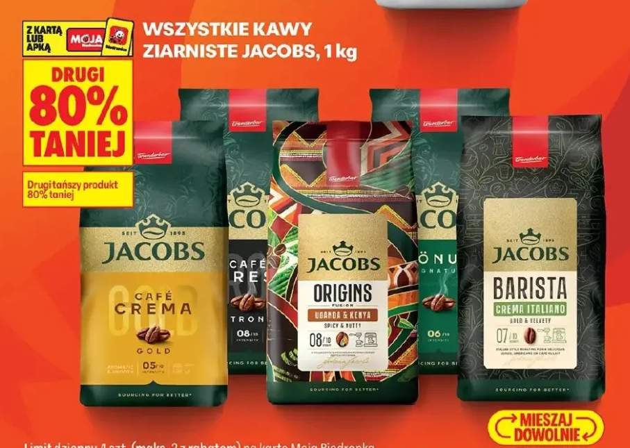 Kawa ziarnista wszystkie rodzaje