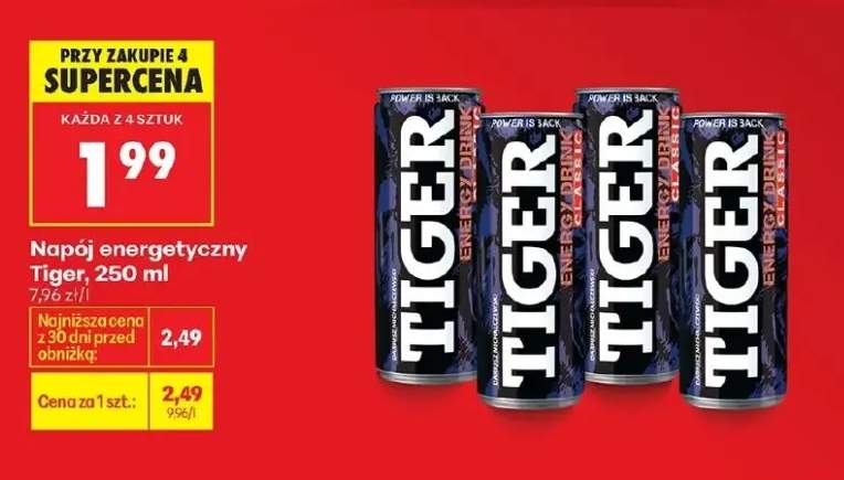 Napój energetyczny Tiger