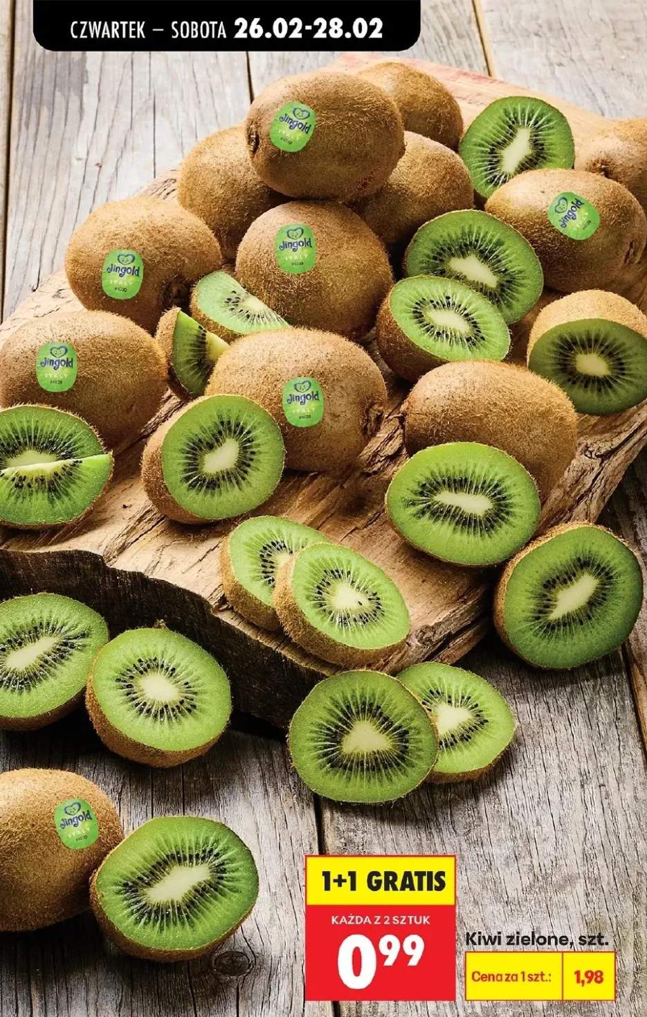 Kiwi zielone