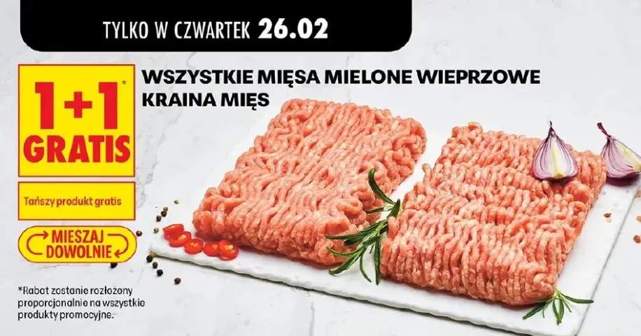 Mięso mielone wieprzowe