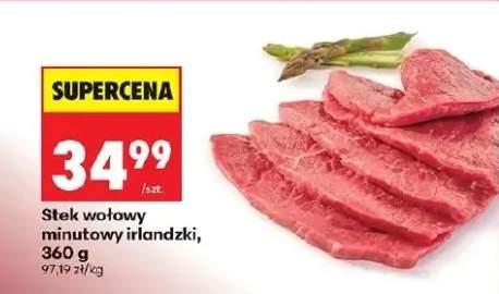 Stek wołowy minutowy irlandzki