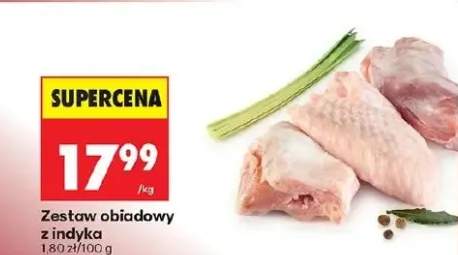 Zestaw obiadowy z indyka