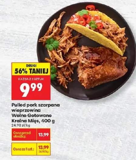 Pulled pork szarpana wieprzowina