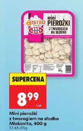 Mini pierożki z twarogiem na słodko