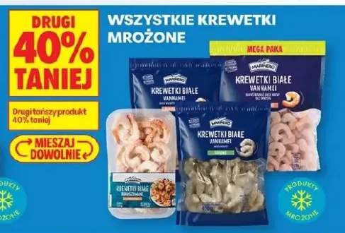 Krewetki białe vannamei