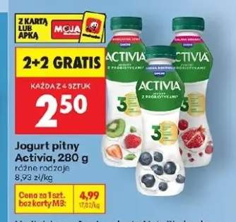 Jogurt pitny różne rodzaje