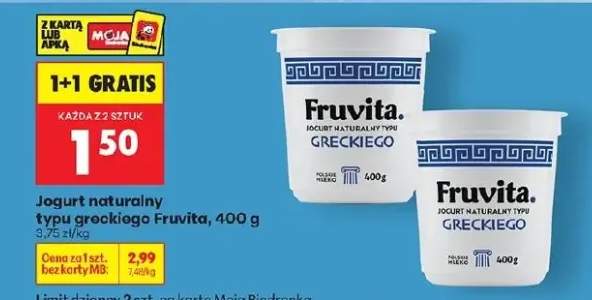 Jogurt naturalny typu greckiego