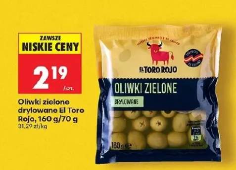 Oliwki zielone drylowane