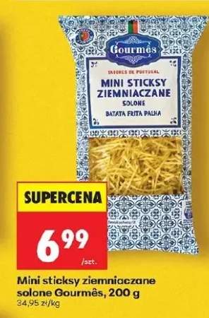 Mini sticksy ziemniaczane solone