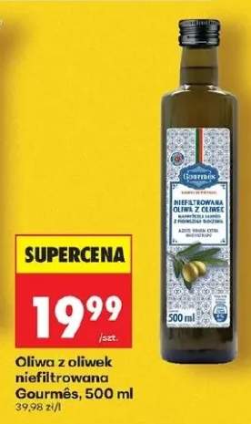 Oliwa z oliwek niefiltrowana