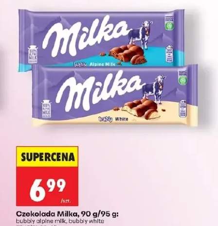Czekolada bubbly alpine milk