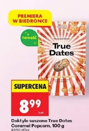 Daktyle suszone Caramel Popcorn
