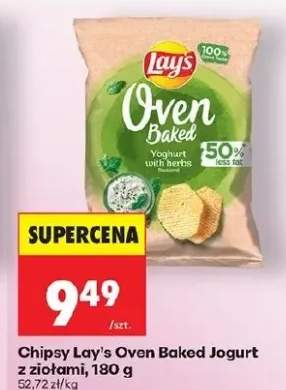 Chipsy Oven Baked Jogurt z ziołami