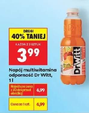 Napój multiwitamina odporność