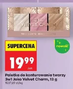 Paletka do konturowania twarzy 3w1 Velvet Charm