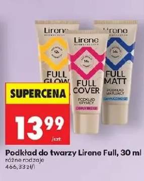 Podkład do twarzy Full różne rodzaje