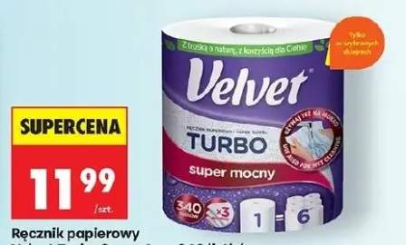 Ręcznik papierowy Turbo super mocny 3 warstwy, 340 listków