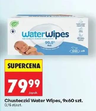 Chusteczki Water Wipes