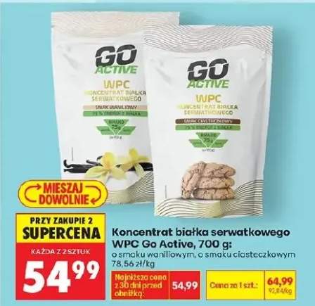 Koncentrat białka serwatkowego WPC waniliowy