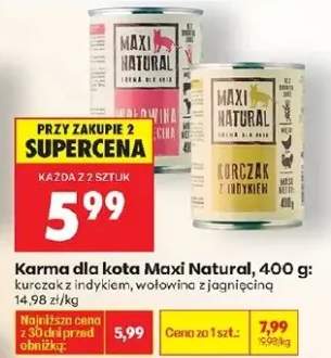 Karma dla kota kurczak z indykiem, wołowina z jagnięciną