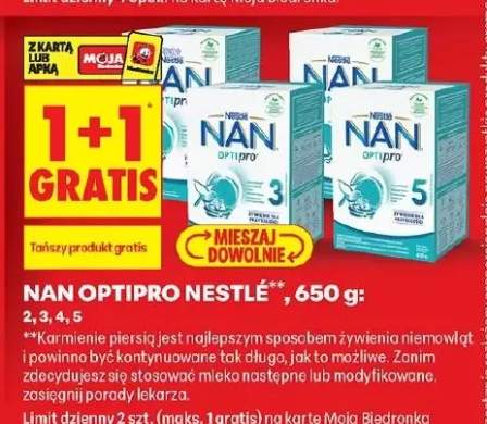 Mleko modyfikowane Optipro 2, 3, 4, 5