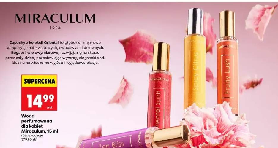 Woda perfumowana dla kobiet różne rodzaje