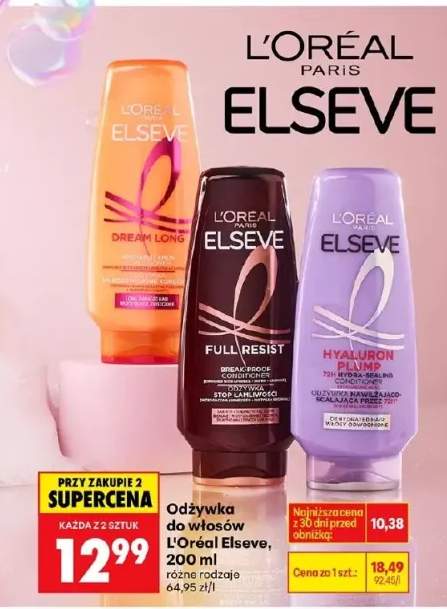 Odżywka do włosów Elseve