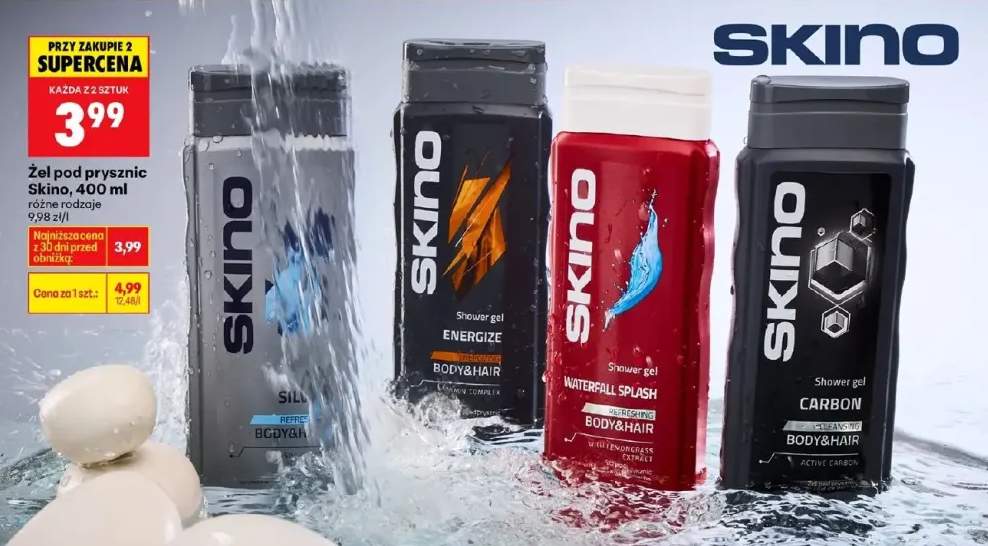 Żel pod prysznic różne rodzaje