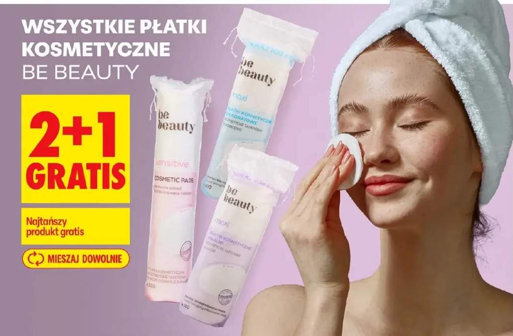 Płatki kosmetyczne Be Beauty maxi
