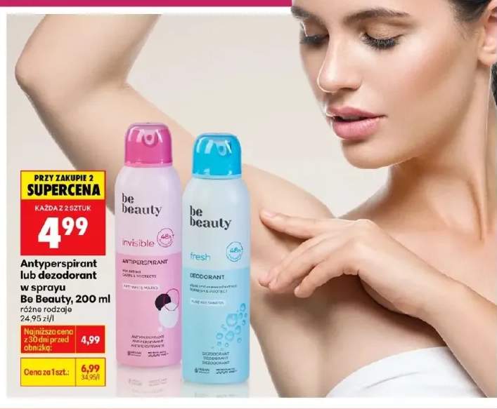 Antyperspirant lub dezodorant w sprayu różne rodzaje