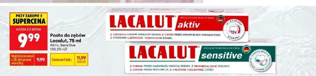 Pasta do zębów Activ, Sensitive