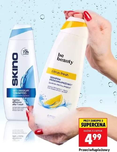 Przeciwłupieżowy szampon do włosów różne rodzaje