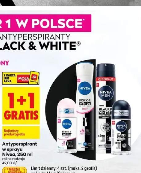 Antyperspirant w sprayu Black & White