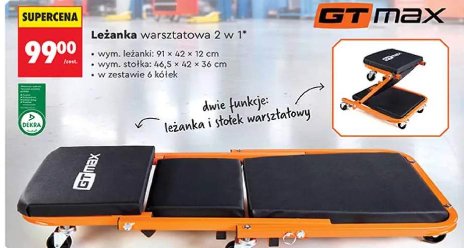 leżanka warsztatowa