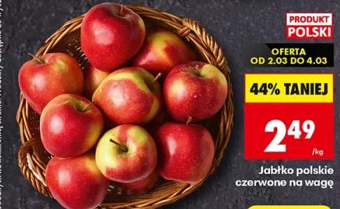 Jabłka polskie czerwone na wagę