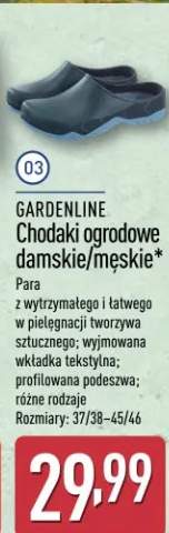 chodaki ogrodowe
