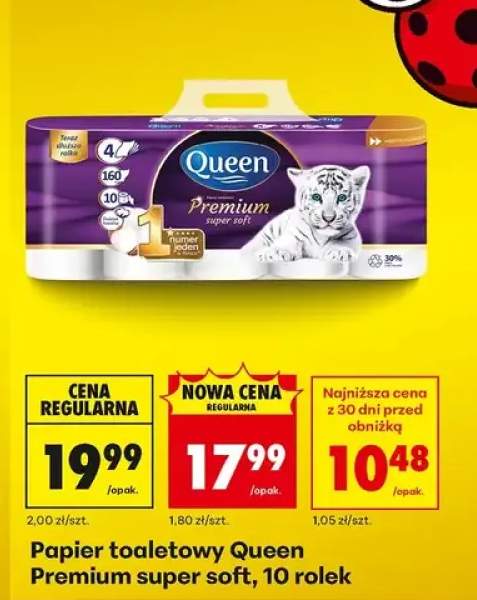 Papier toaletowy Premium super soft 10 rolek