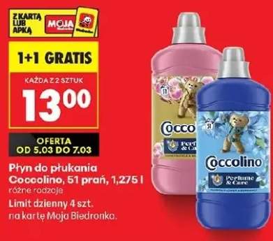 Płyn do płukania Coccolino, 51 prań