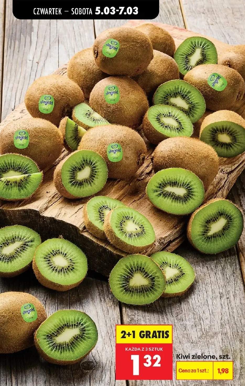 Kiwi zielone