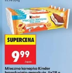 Mleczna kanapka brzoskwinia-marakuja