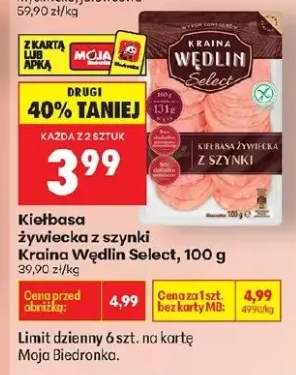 Kiełbasa żywiecka z szynki