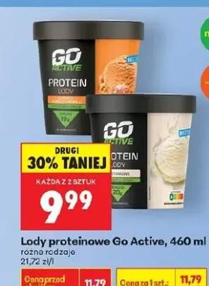 Lody proteinowe różne rodzaje