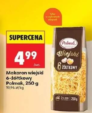 Makaron wiejski 6-żółtkowy