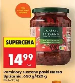 Pomidory suszone paski