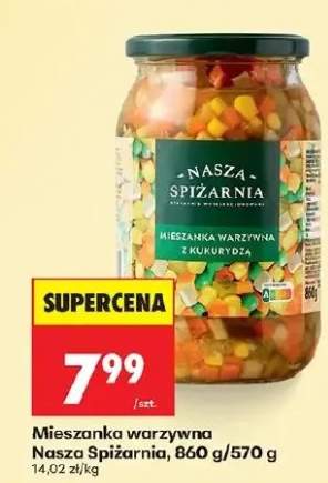 Mieszanka warzywna z kukurydzą