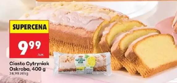 Ciasto cytryniak oskroba