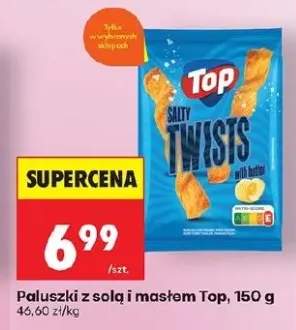 Paluszki z solą i masłem