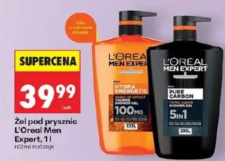 Żel pod prysznic Hydra Energetic różne rodzaje