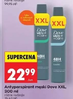 Antyperspirant męski XXL różne rodzaje