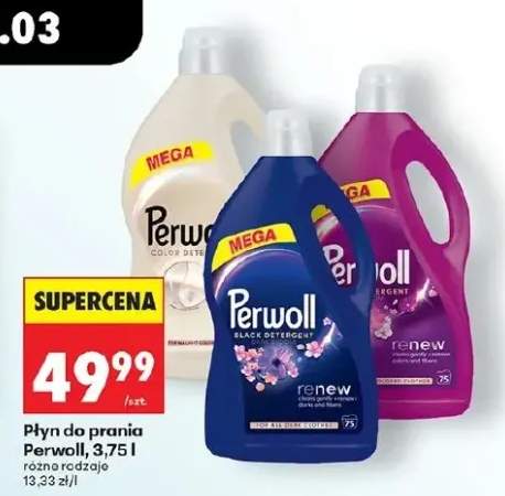 Płyn do prania Color Detergent renew różne rodzaje